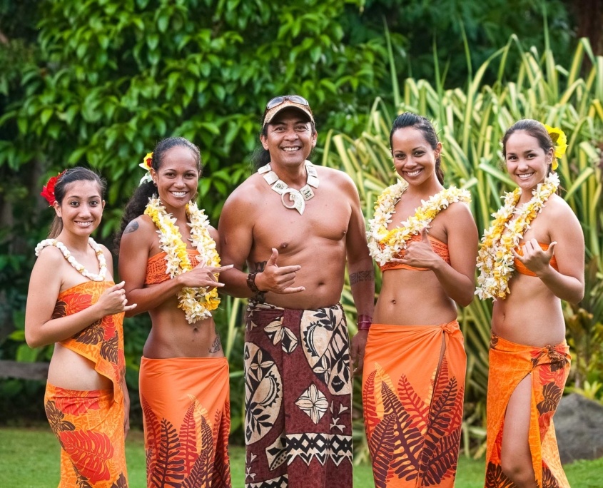 Luau Greeters by Kalamaku Luau Kauai Luau Greeters by Kalamaku Luau Kauai