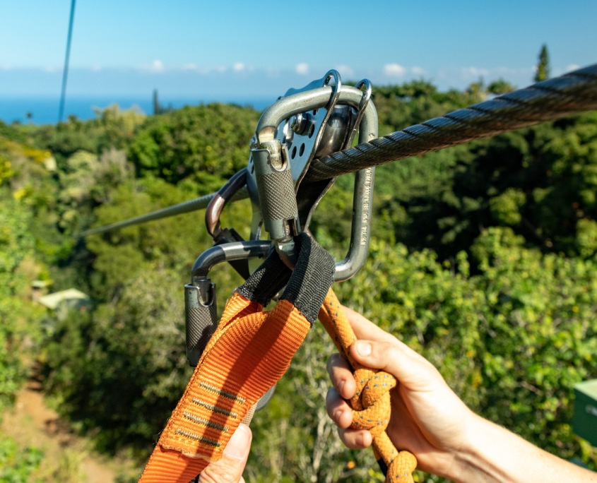 Jungle Zipline Pully and Line Road to Hana Maui Jungle Zipline Pully and Line Road to Hana Maui