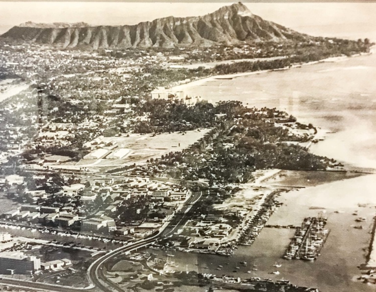 HonoluluandDiamondheadfromAir’s