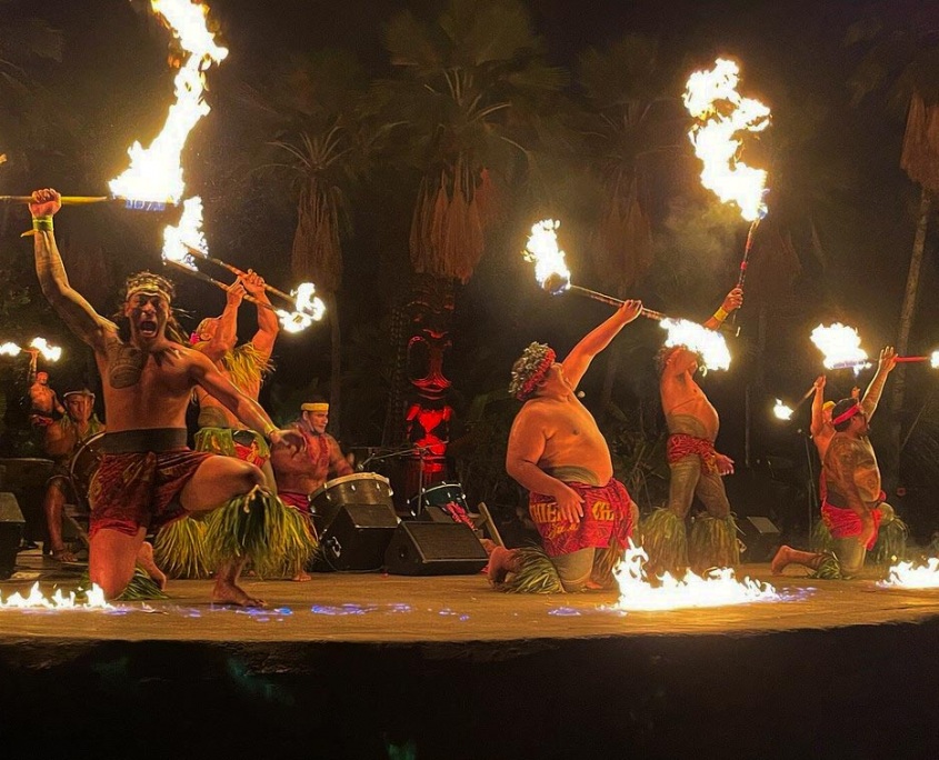 enjoy a thrilling polynesian show chiefs luau