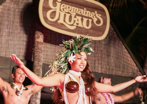 Germaines Luau Tt Sign