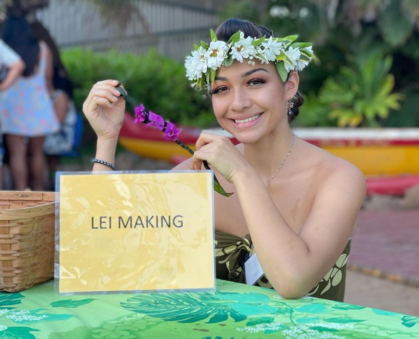 lei making germaines plumeria luau