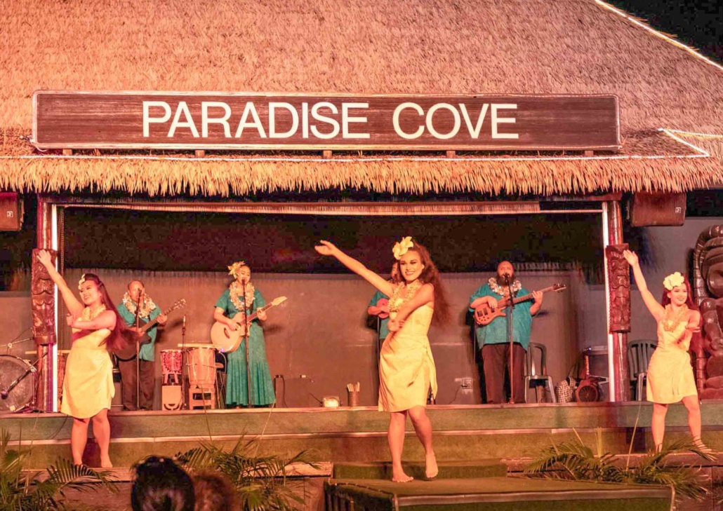 Paradise Cove Luau Performers And Stage Oahu 