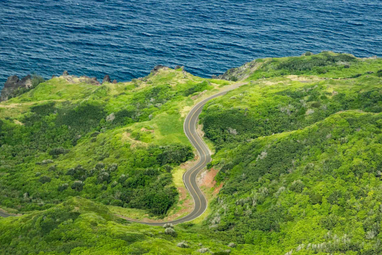 West Maui Mountains Kahakuloa Road Coastline Feature