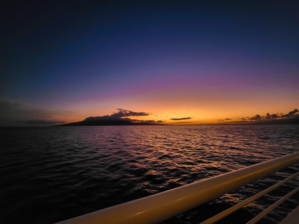 an open air upper deck which is perfect for enjoying the sunset views hawaii ocean project