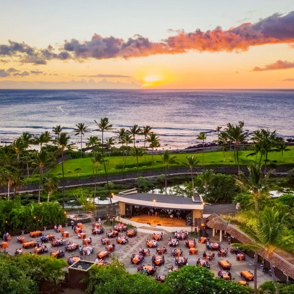 Beautiful Sunset Pic Legends Of Hawaii Luau Hilton Waikoloa 