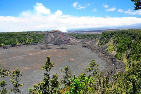 Kilauea Iki Crater Volcanoes National Park Big Island
