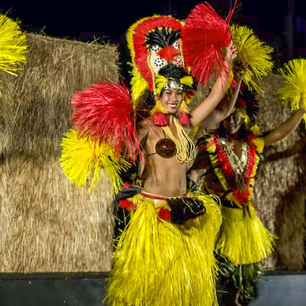 Hawaii Loa Luau Sheraton Maui Nui Luau Tahitian Dance 