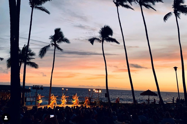 Konaluau Royal Kona Luau Feature Overlooking Kailua Bay