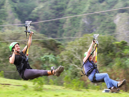 Kualoa Jurassic Valley Zipline Adventure Friends