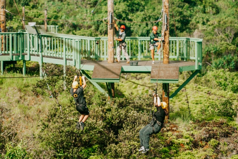 Kualoa Jurassic Valley Zipline Adventure Group Of Friend