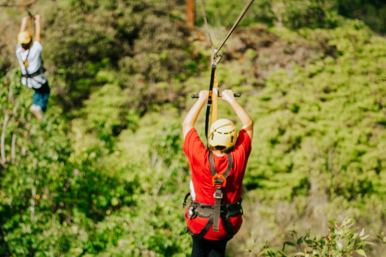 Kualoa Jurassic Valley Zipline Adventure In A Middle Of Zipline
