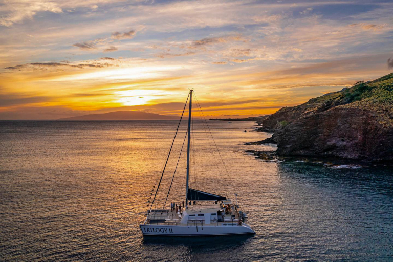 Sailtrilogy Deluxe Kaanapali Sunset Sail Sunser Moment