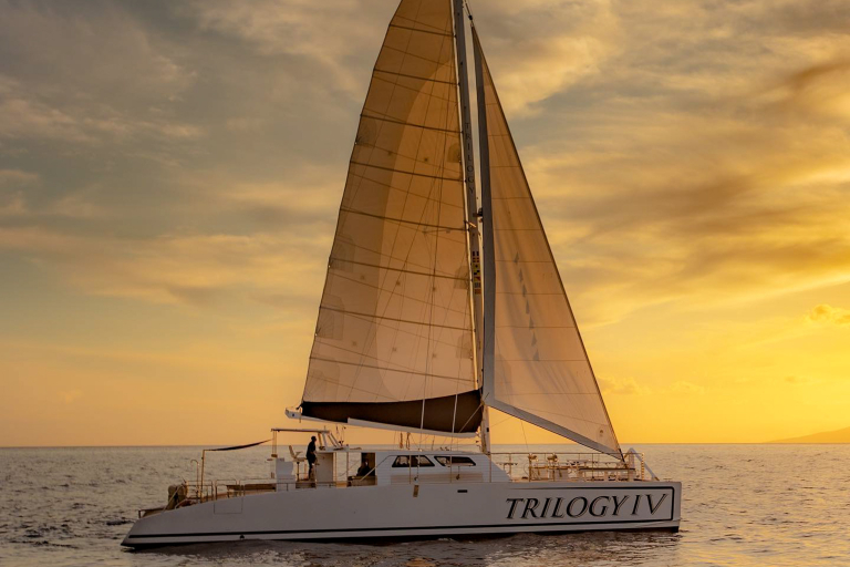 Sailtrilogy Deluxe Kaanapali Sunset Sail Sunset On Sail