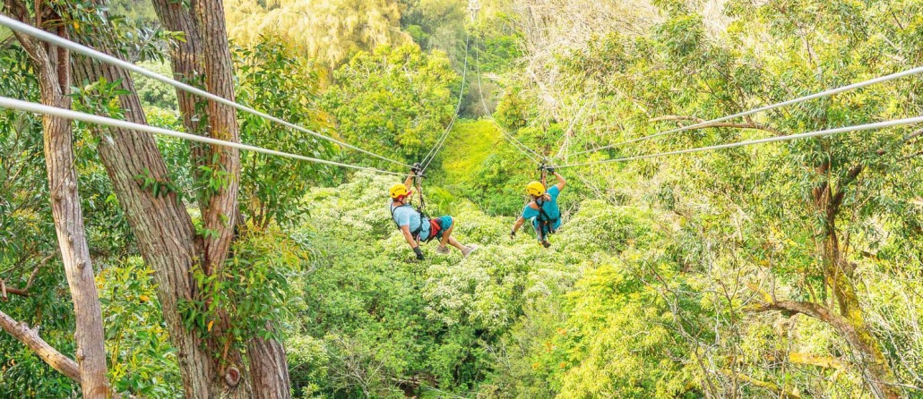 soar from tree to tree on this amazing canopy zipline tour hawaii forest big island