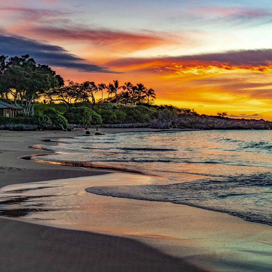 Waikoloa Beach Marriott Luau Sunset Beach 