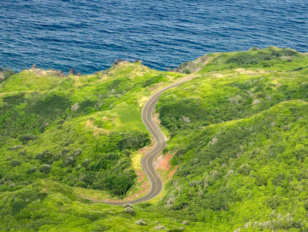 West Maui Mountains Kahakuloa Road Coastline Product