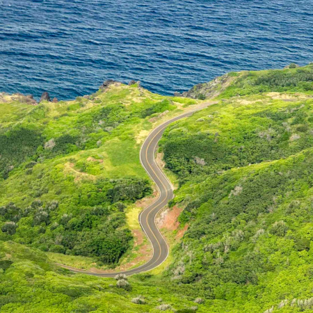 West Maui Mountains Kahakuloa Road Coastline Product