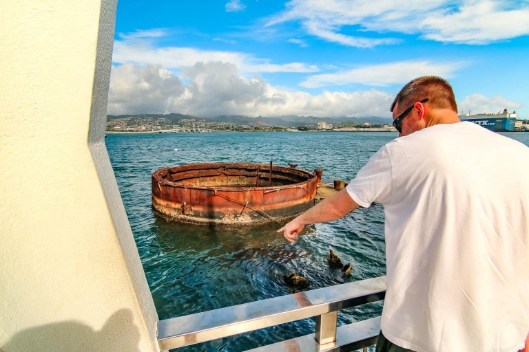 Arizona Memorial Visitor Turret Pearl Harbor Oahu