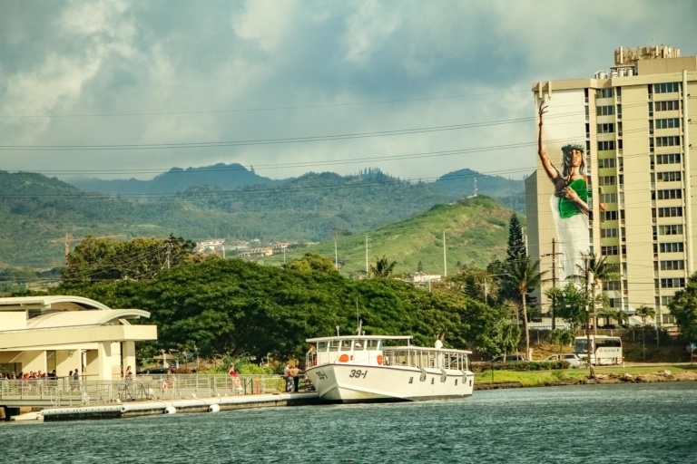 Pearl Harbor Visitor Center Boat at Dock