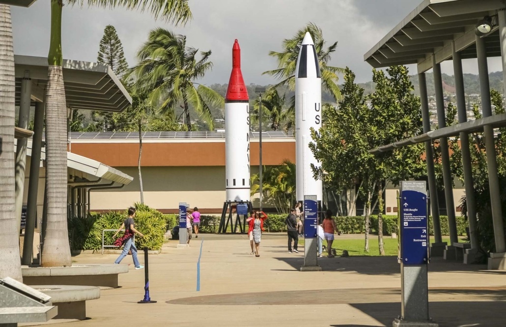 Pearl Harbor Visitor Center Rockets Oahu