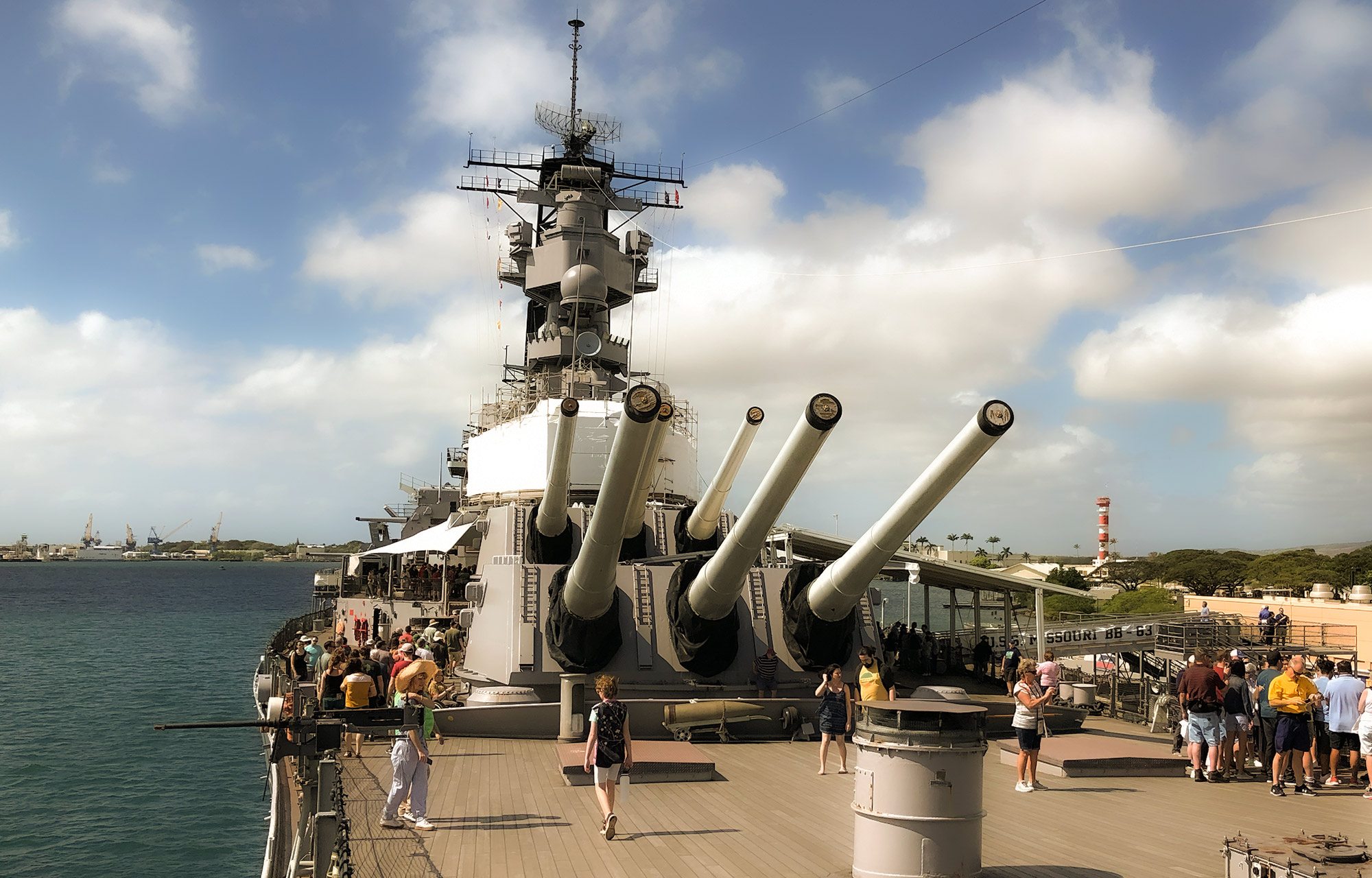 uss arizona and battleship missouri tour