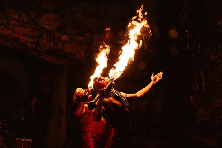Drumsofthepacificmaui Samoan Fire Knife Dance Pro