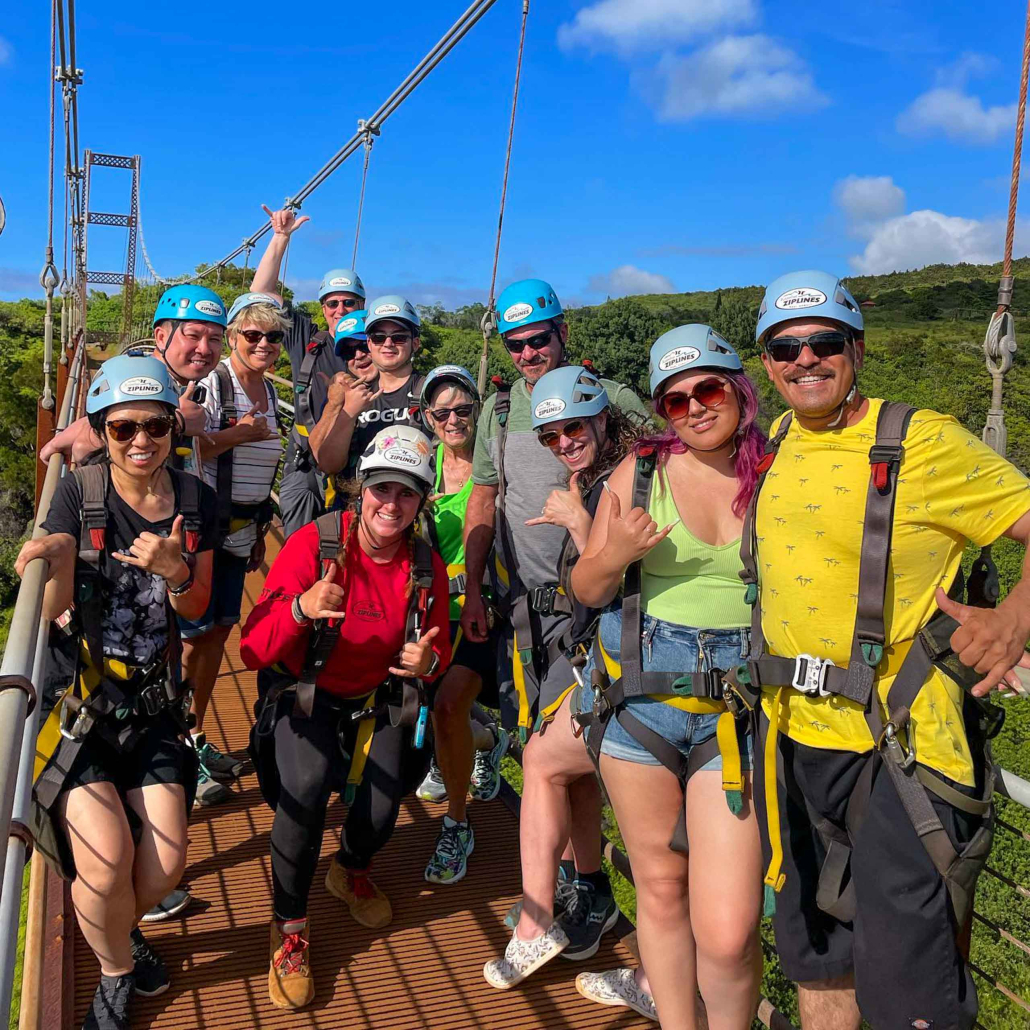 Kapaluaziplines Adventure Tour Group Of People