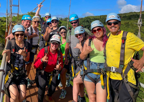 Kapaluaziplines Adventure Tour Group Of People Feature