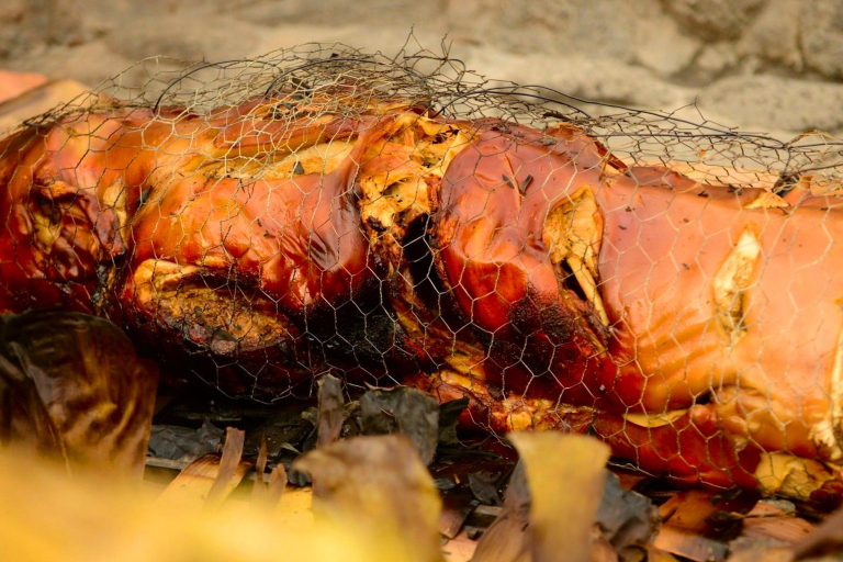 Myths Of Maui Luau The Kalua Puaa Roast Pig Feature