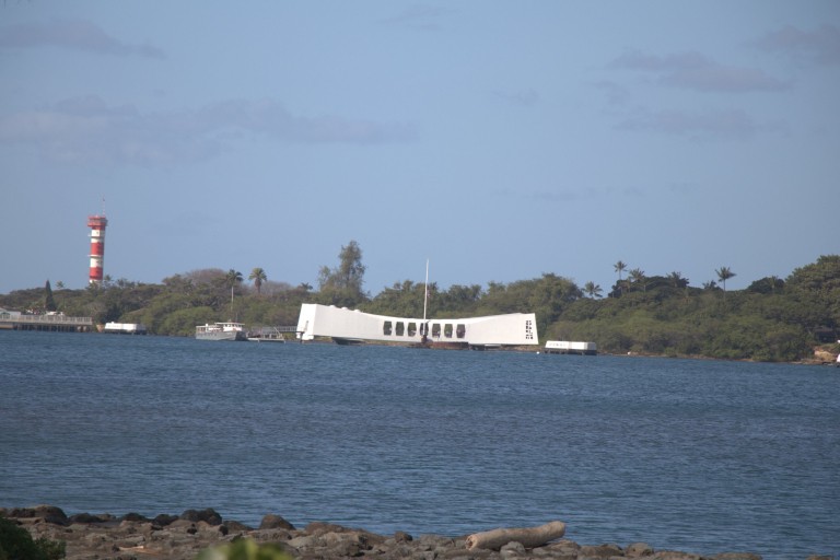 Oahu Arizona Memorial Pearl Harbor And Oahu Circle Island Feature National Monument