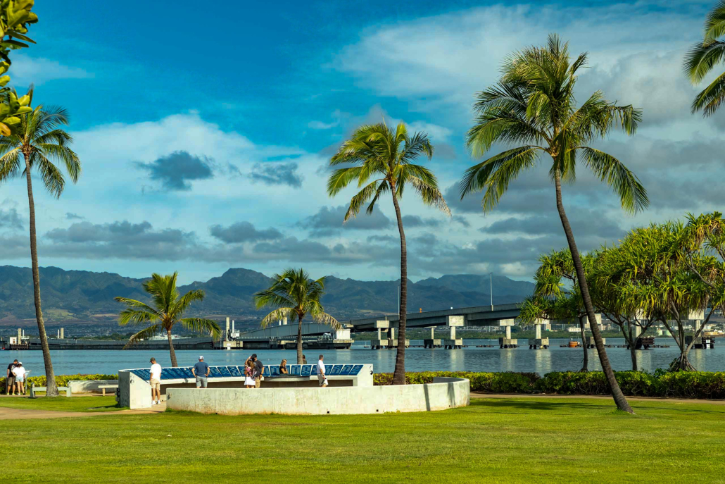 Pearl Harbor Visitor Center Outdoor Exhibit