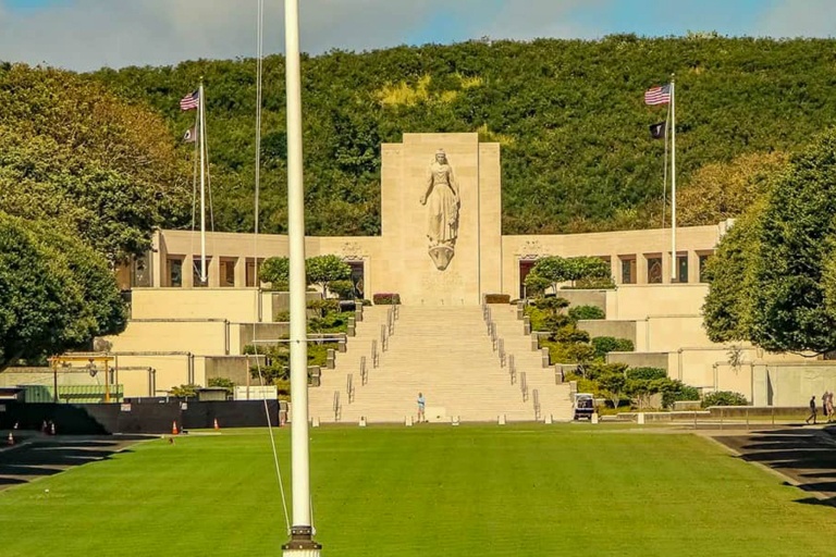 Punchbowl Cemetary Entrance And Memorial