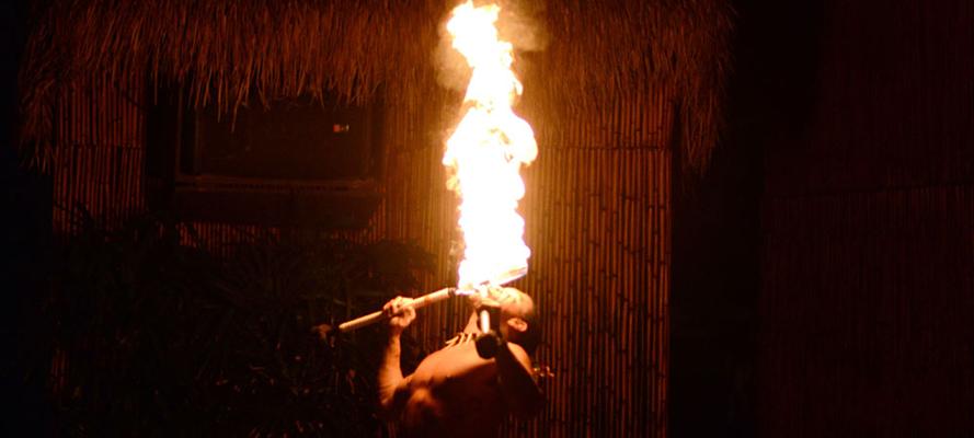 Royal Lahaina Luau Fire Dancer Maui