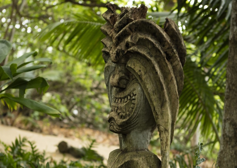 Secret Island Statue