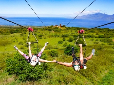 west maui ziplining kapalua ziplines