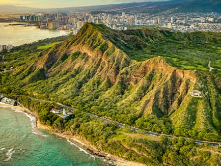 Diamondhead Aerial Honolulu