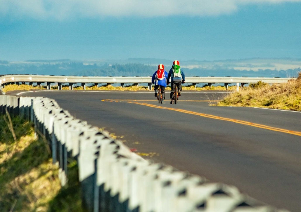 Haleakala Crater Road Bike Riders Maui