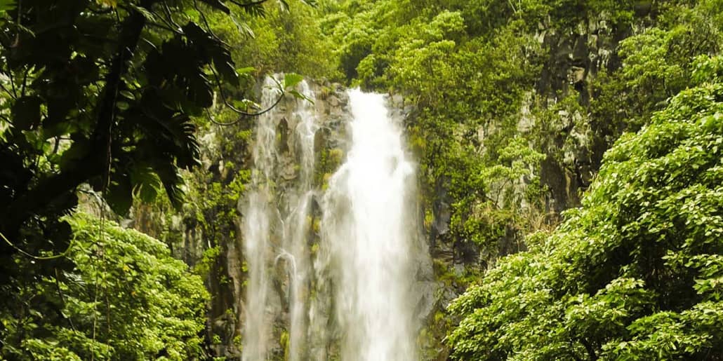 Hawaii Waterfall Cascade