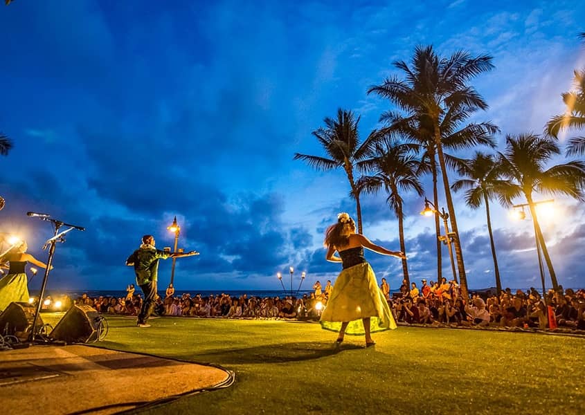 Royal Lahaina Luau Activity Evening Hula