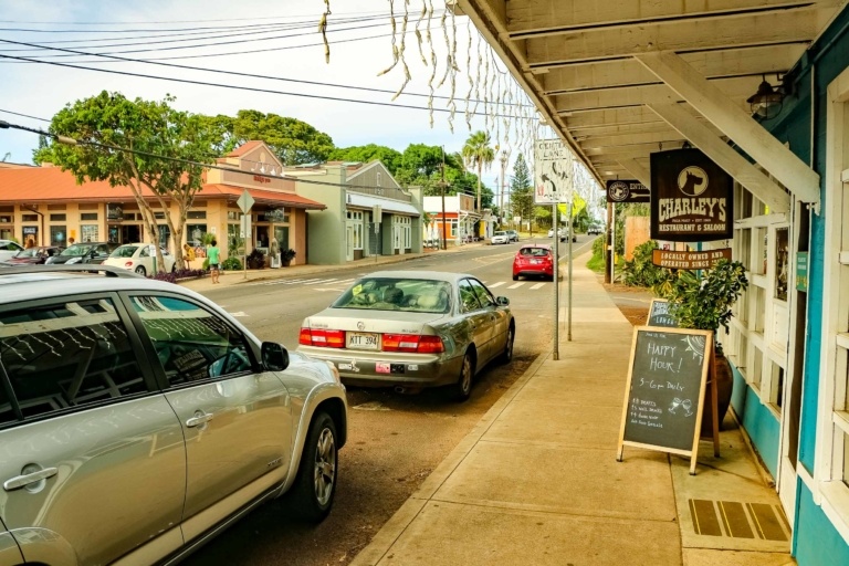Paia Town Charlies Restaurant Exterior Maui