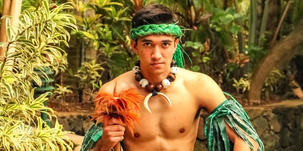Polynesian Cultural Center Alii Luau Warrior Performer