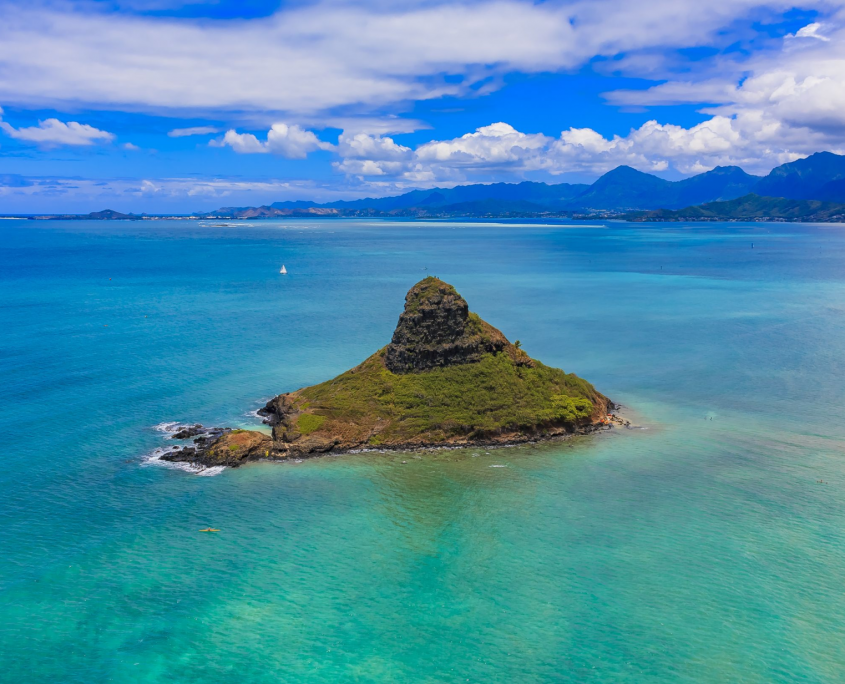 Chinaman's Hat Island Hawaii