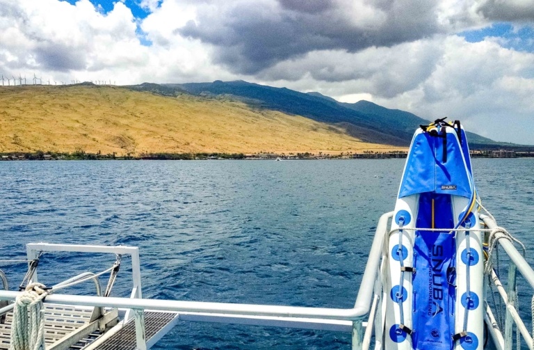 Snorkel Boat Snuba Rafts Near Maalaea Maui