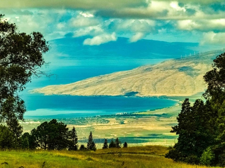 Upper Kula View of Maalaea Maui