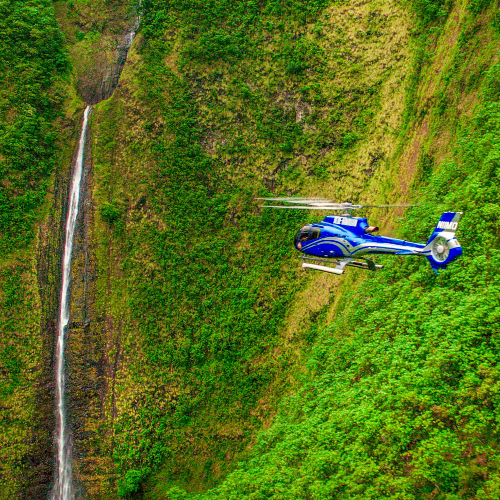 Bluehawaiian Kohala Coast Helicopter View