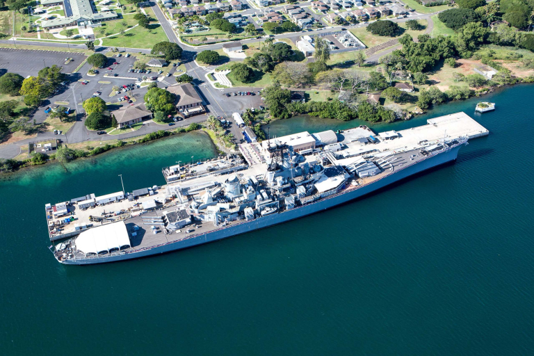 Bluehawaiian Oahu Helicopter Ride Battle Ship