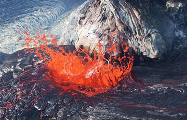 Volcano Eruption On Big Island
