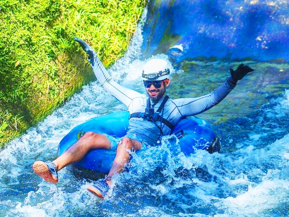 gently flowing waters will carry you down the lihue plantation tube kauai