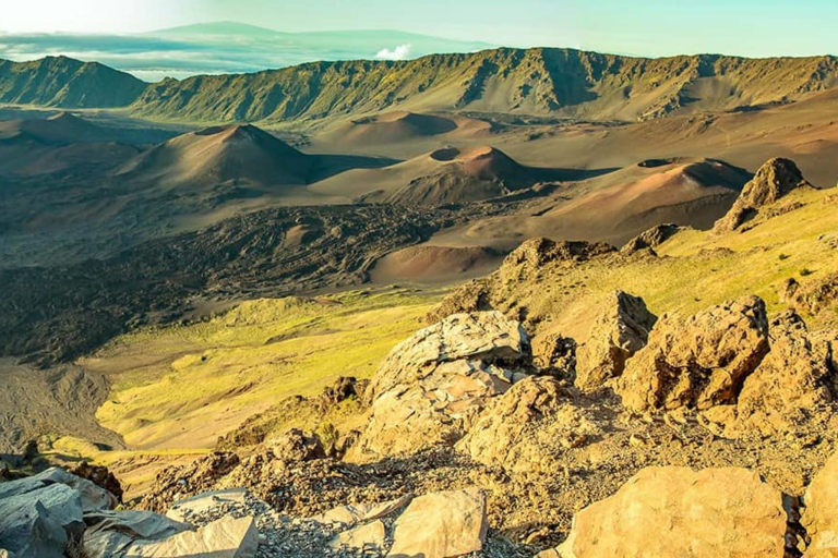 Haleakala Crater Kahuku Lookout Feature